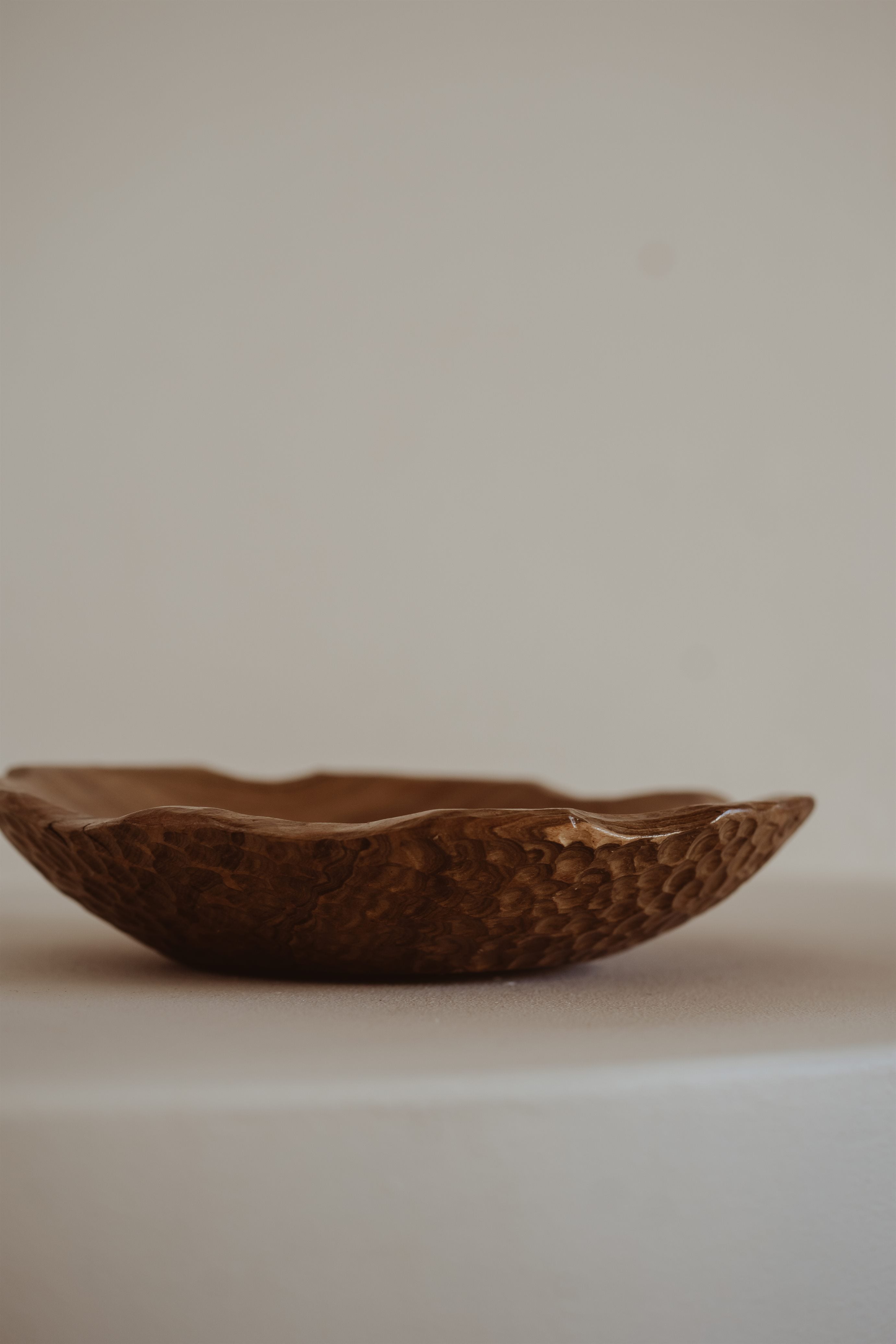 CARVED WOODEN PLATES
